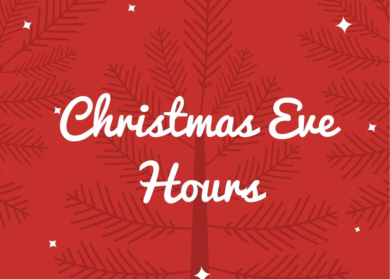 Christmas Eve - Retailer & Restaurant Hours  Legacy Village