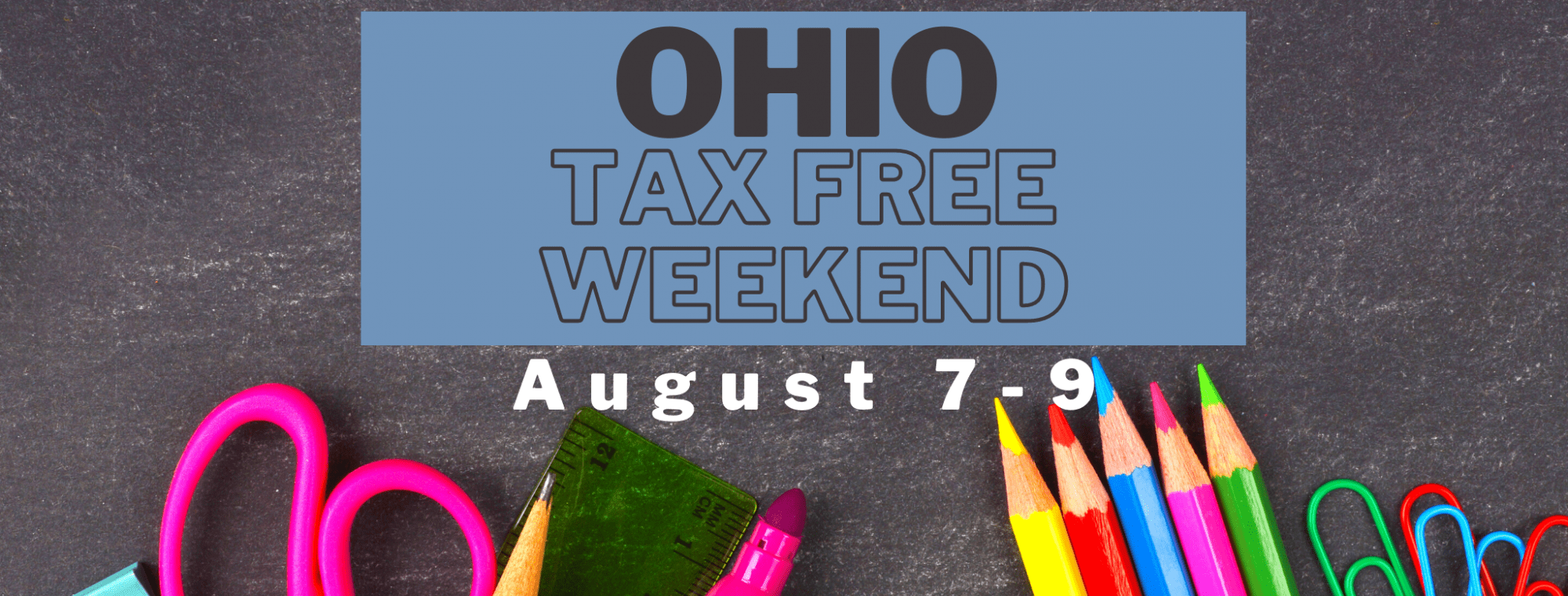 Ohio Tax Free Holiday Weekend Legacy VillageLegacy Village