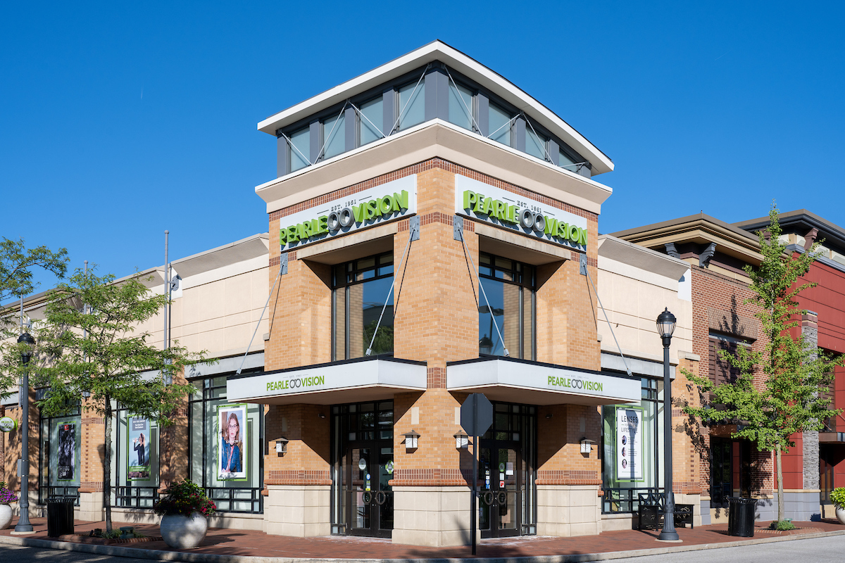 Storefront of Pearle Vision at Legacy Village