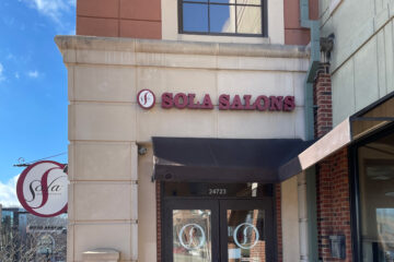 Storefront of Sola Salons at Legacy Village