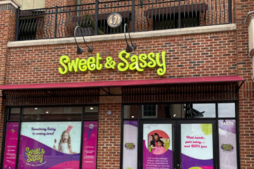 Storefront of Sweet & Sassy at Legacy Village