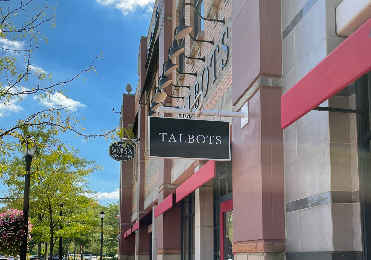Storefront of Talbots at Legacy Village